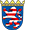 Das Landeswappen von Hessen